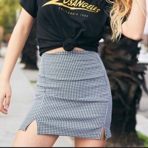 🕷️JOHN GALT CARA GINGHAM SKIRT